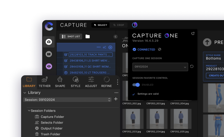 Capture One Folders, Automated