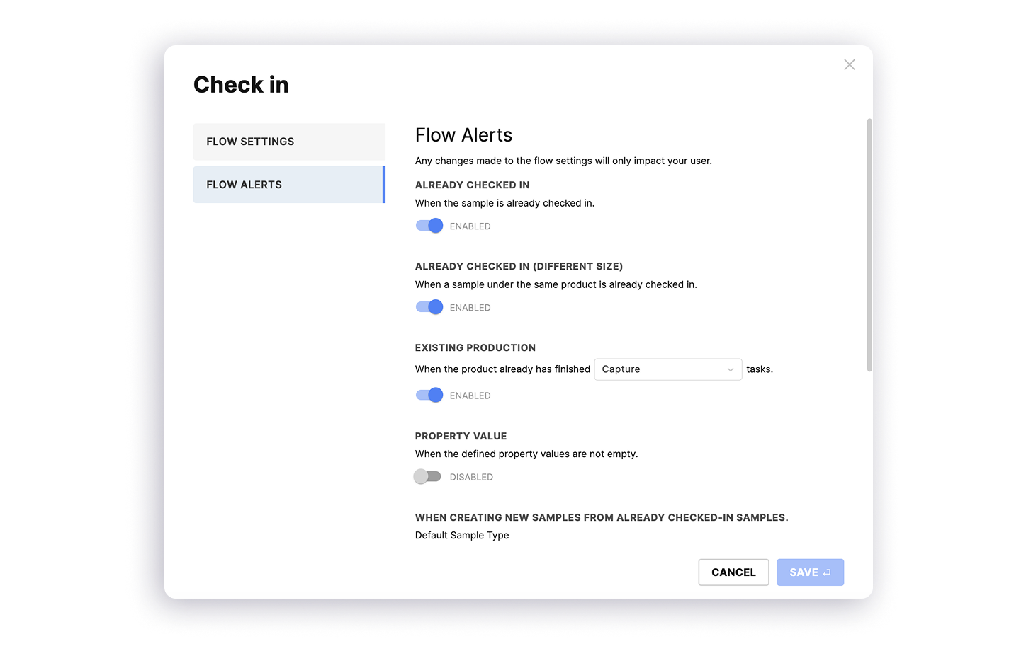 Expanded Flow Alerts Across All Scan Flows