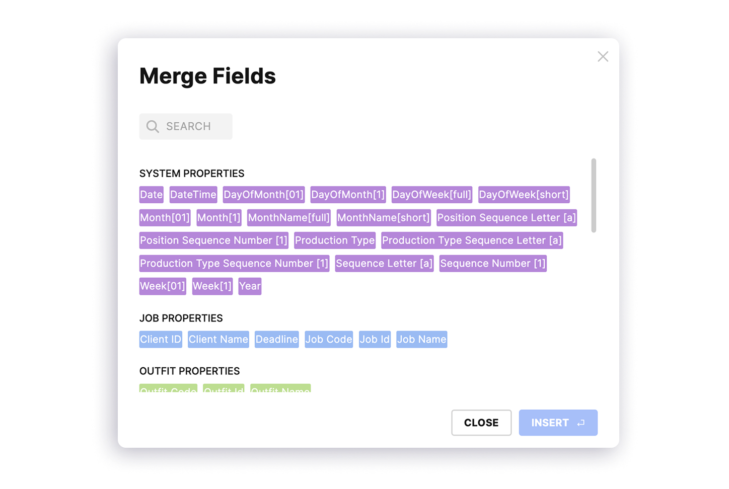 New Date-Related Merge Fields