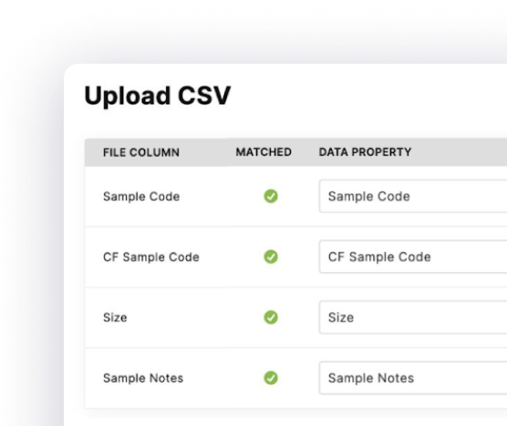 SAMPLE MANAGEMENT - Update Sample Properties From File Upload