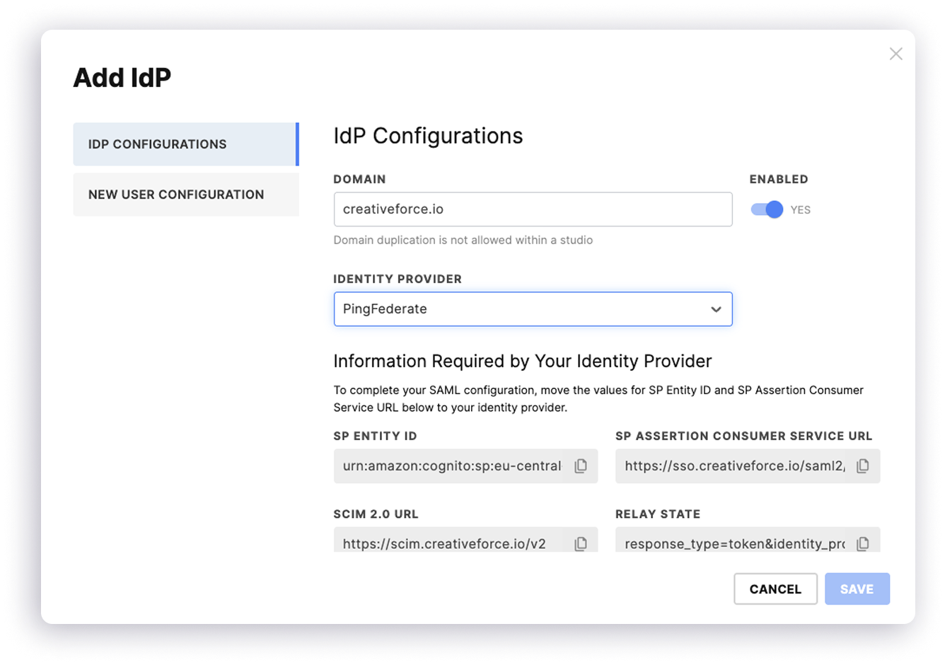 Support for Multiple Single Sign-On